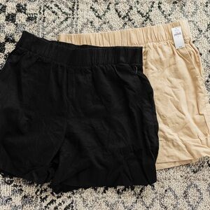NWT Gap Linen Pull on Shorts